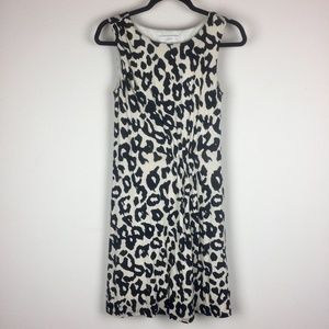 🌞FREE LOFT Dress Black & White Leopard XS